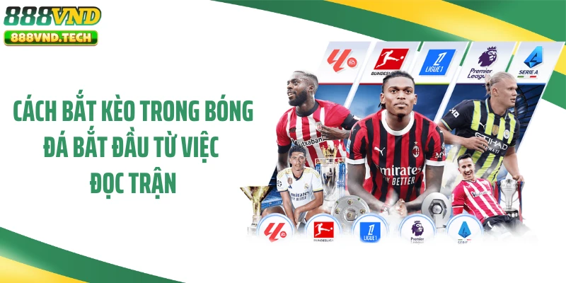 Cách bắt kèo trong bóng đá bắt đầu từ việc đọc trận